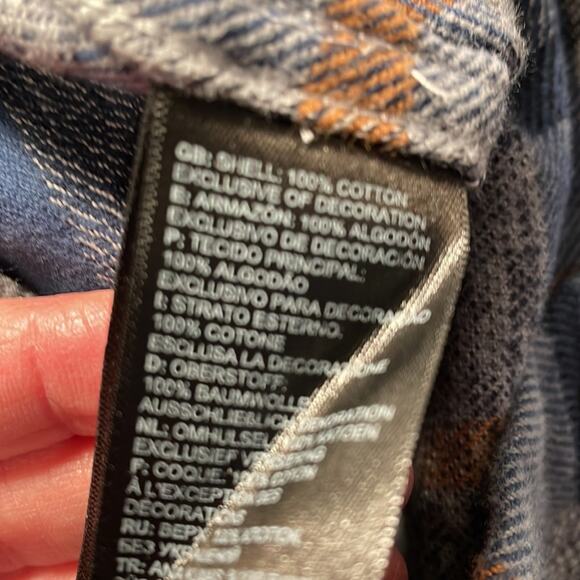 The North Face Arroyo Plaid Flannel Shirt Jacket Sz S NEW with Tags - Picture 9 of 10